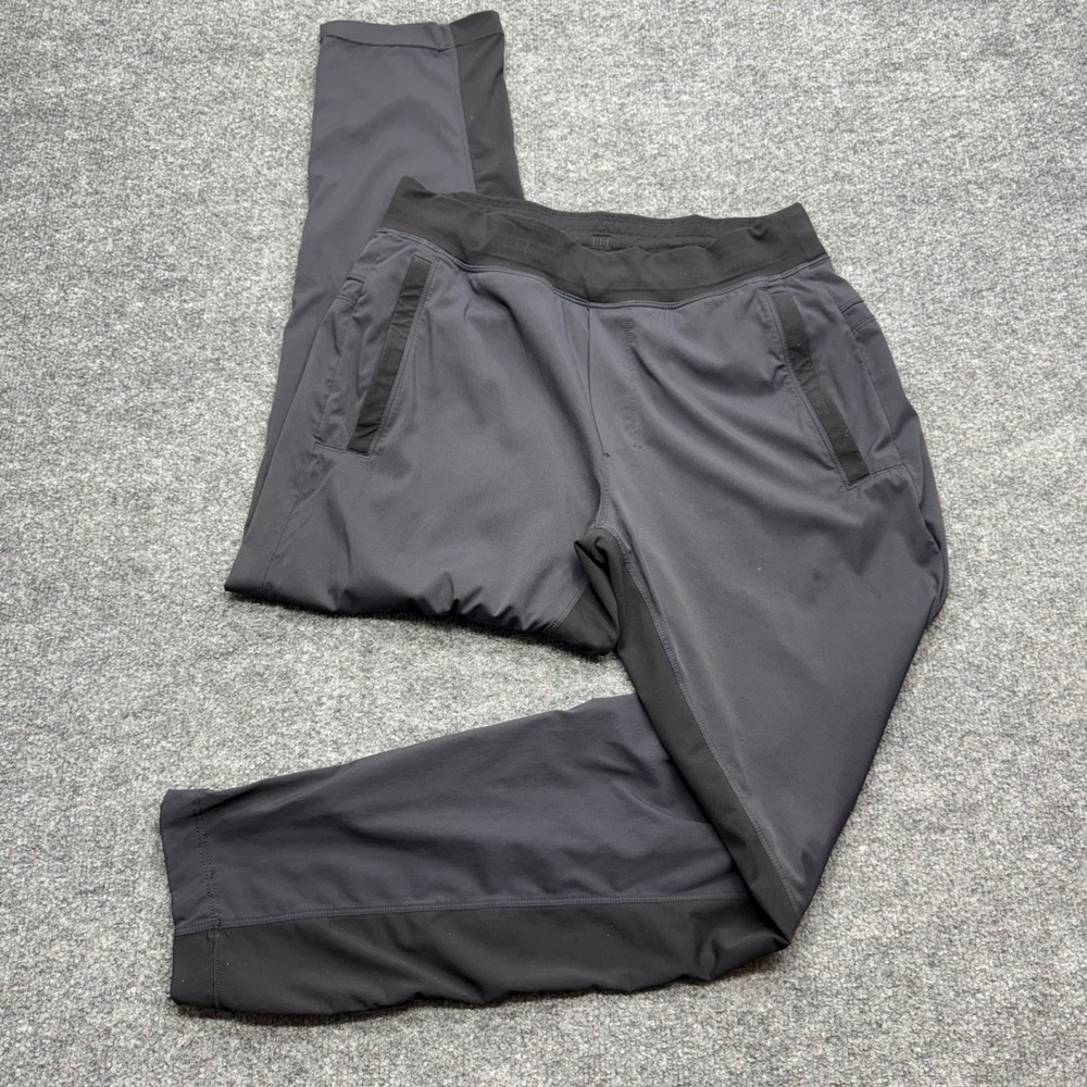 Lululemon Surge Hybrid Pant Mens Medium Charcoal Grey Black Running Jogger M